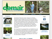 Tablet Screenshot of cemar.org